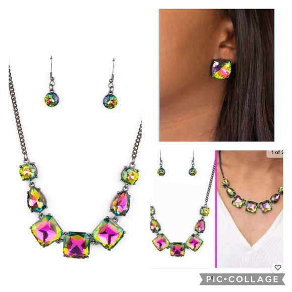 Paparazzi Oil Spills Necklace/Earrings